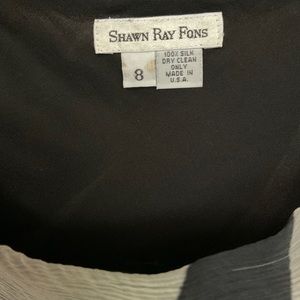 Shawn Ray Fons Black and White blouse